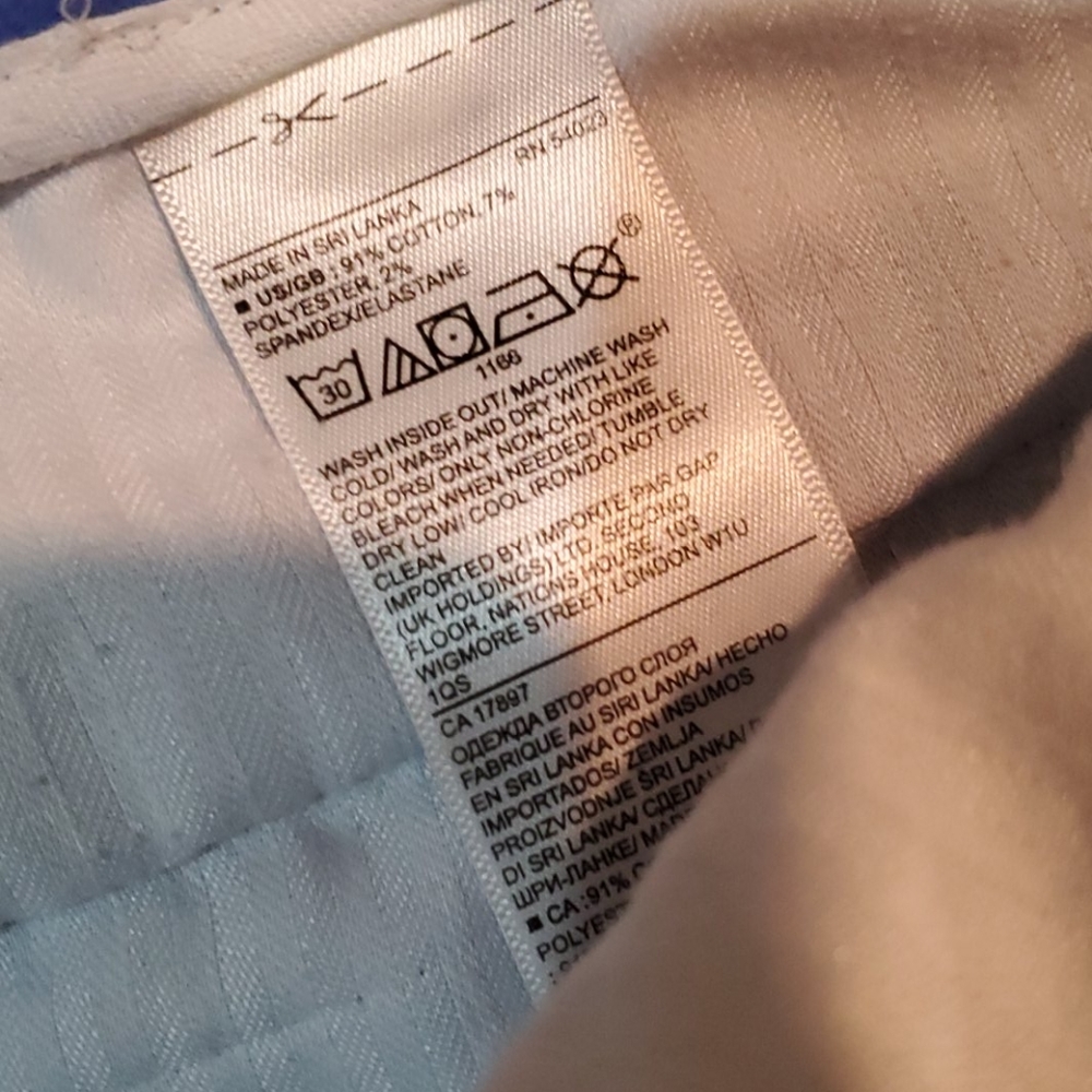 ❤BANANA REPUBLIC RYAN FIT SLIM STRAIGHT CORDUROY PANTS, 8 (29) - Picture 3 of 4